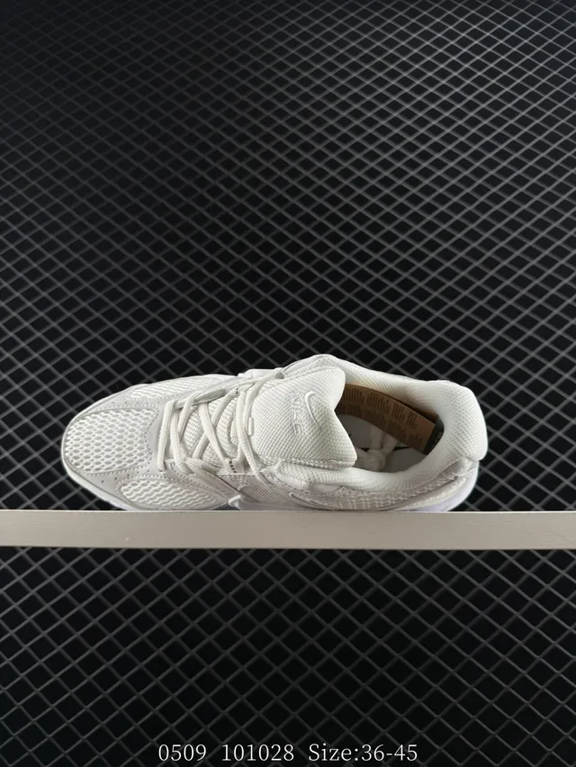 Nike V5 RNR White Retro Running Silhouette Multi-Layered Midsole Chunky Sneakers 4