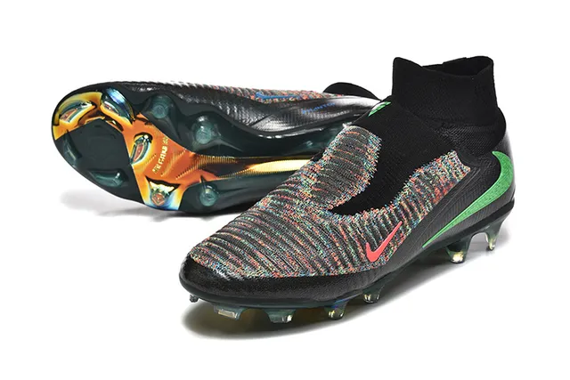 Nike Vapor Multicolor Knit Sock-Fit Firm-Ground Soccer Shoes 6