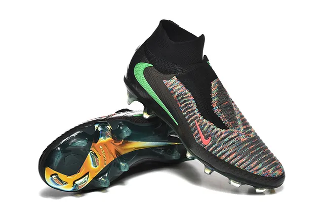 Nike Vapor Multicolor Knit Sock-Fit Firm-Ground Soccer Shoes 7