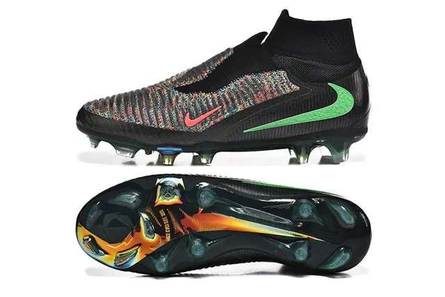 Nike Vapor Multicolor Knit Sock-Fit Firm-Ground Soccer Shoes 9