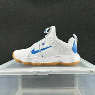 Nike सफेद और नीली जाली लो-टॉप लाइफस्टाइल स्नीकर