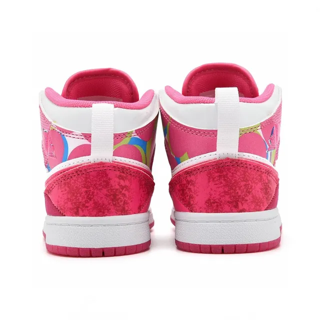 Nike White Blue High-Top Patchwork Paneling Basketball Shoes 14