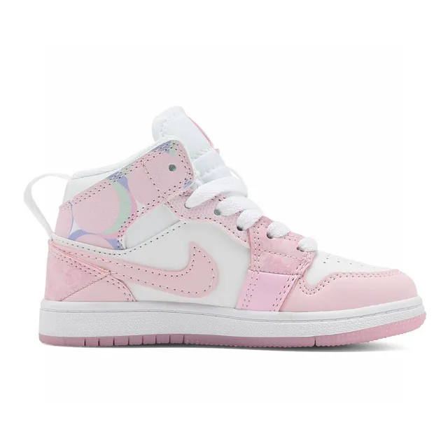 Nike White Blue High-Top Patchwork Paneling Basketball Shoes 21