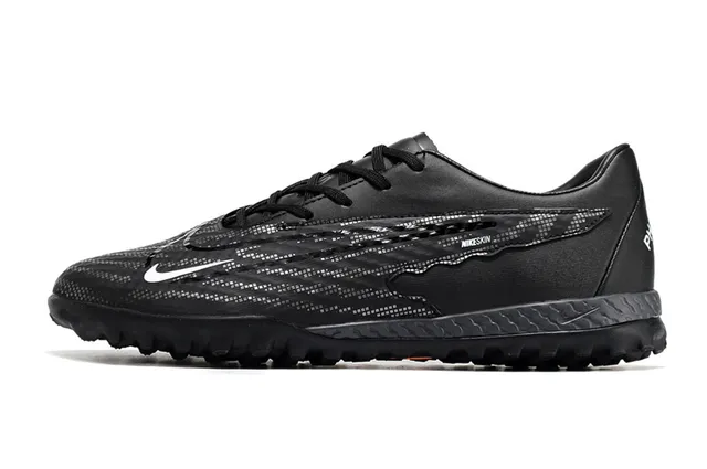 Nike Blanc Bleu Basse à Clous Synthétique Maille Supérieure Gazon Chaussures de Football 6