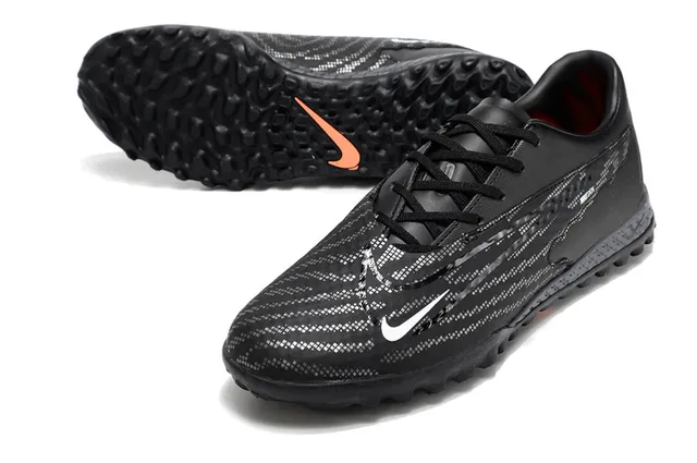 Nike Blanc Bleu Basse à Clous Synthétique Maille Supérieure Gazon Chaussures de Football 7
