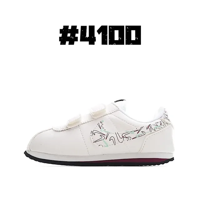 Nike White Green Laceless Strap Closure Rounded Toe Lifestyle Sneakers 4