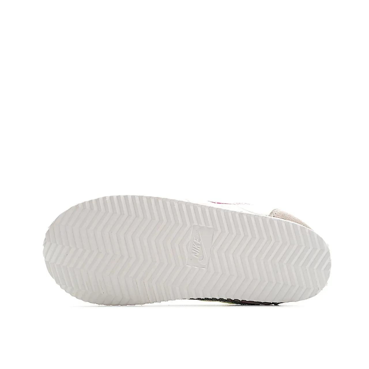 Nike White Green Laceless Strap Closure Rounded Toe Lifestyle Sneakers 20
