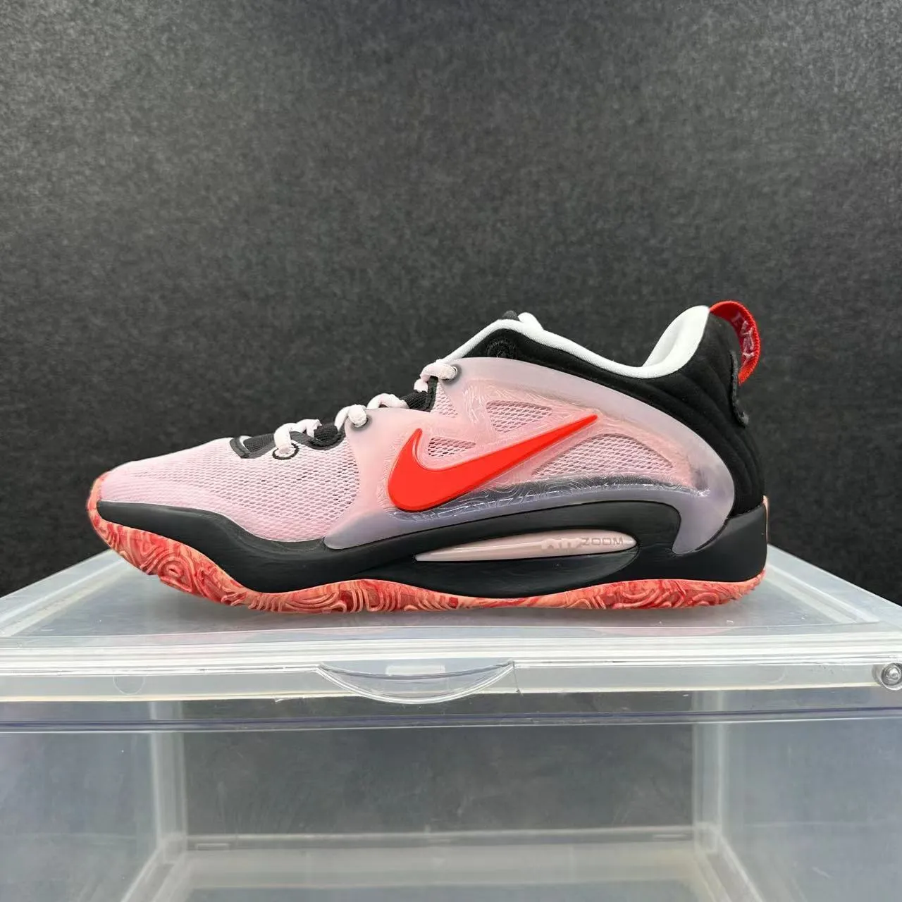 Nike Zoom GT Cut Pink Black Red Basketball Shoes 2