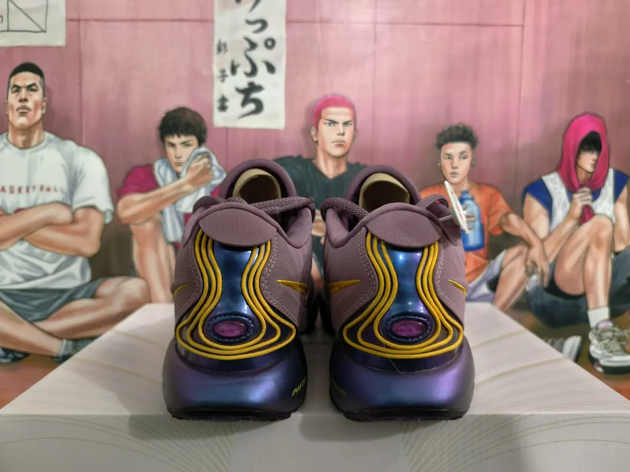 Nike Zoom GT Cut Chaussures de Basketball Violet Doré 2
