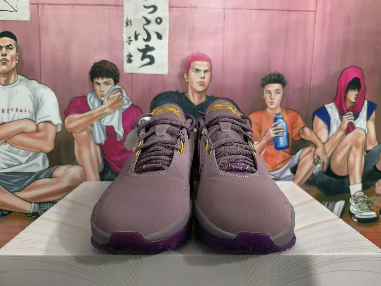 Nike Zoom GT Cut Chaussures de Basketball Violet Doré 3