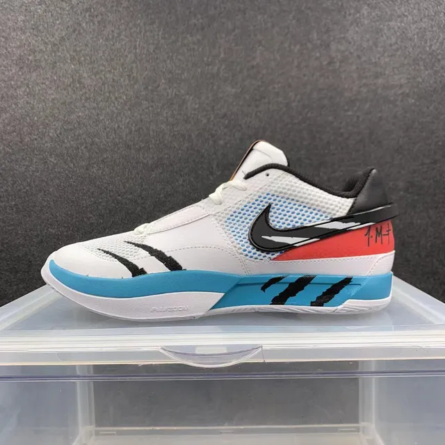Nike Zoom Kobe 4 Bruce Lee White Cyan Red Black Basketball Shoes 2
