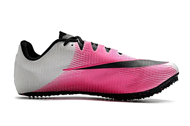 Nike Zoom Victory Spike de piste Chaussures de course blanches roses noires 11
