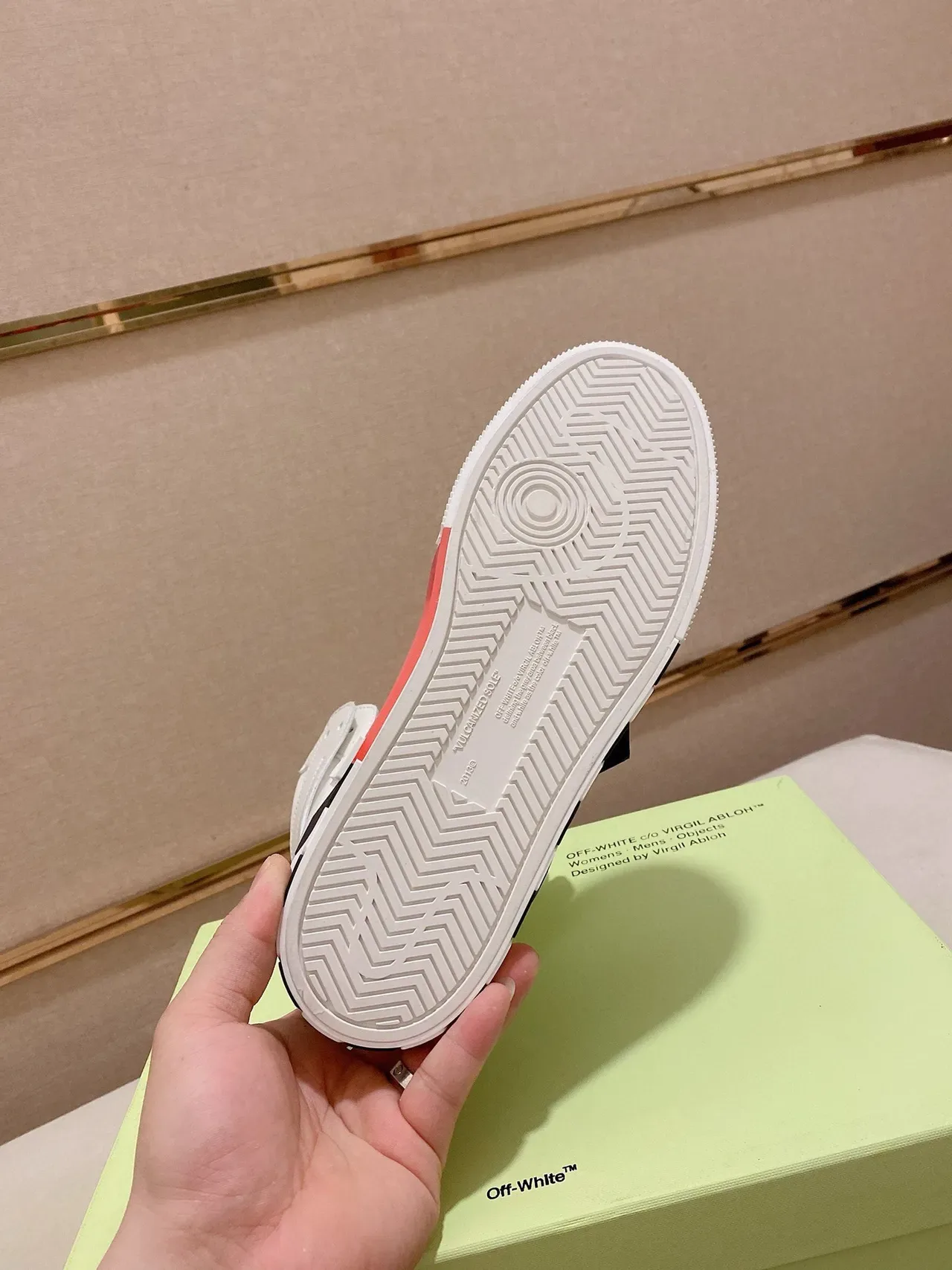 Off-White Black High-Top Industrial Strap Lifestyle Sneakers 2