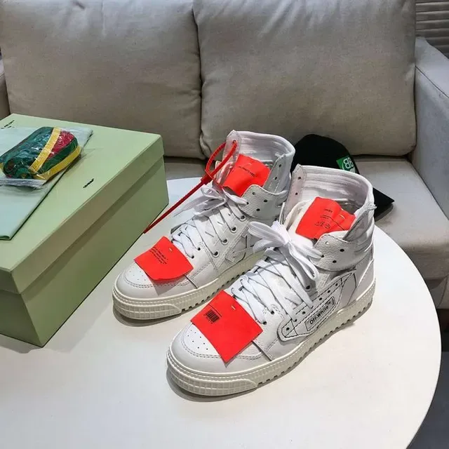 Off-White Industrial Zipper Baskets Lifestyle Blanches Hautes 8