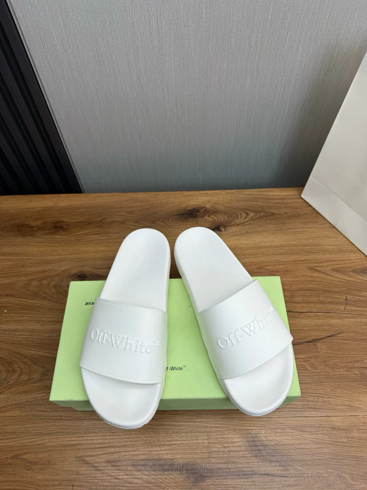 Off-White Slide White Slipper 2