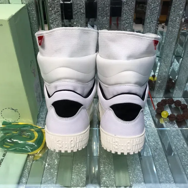 Off-White The Ten White Black Arrow High-Top Lifestyle Sneakers 3