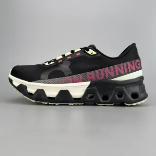 On Cloudmonster Black Pink White Zapatos de correr