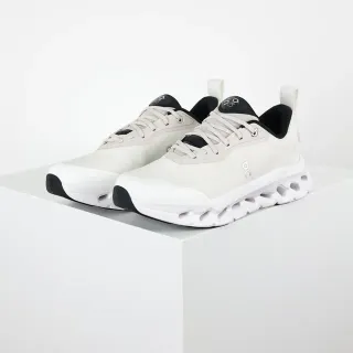 On Cloudmonster Off-White و أسود حذاء لايف ستايل