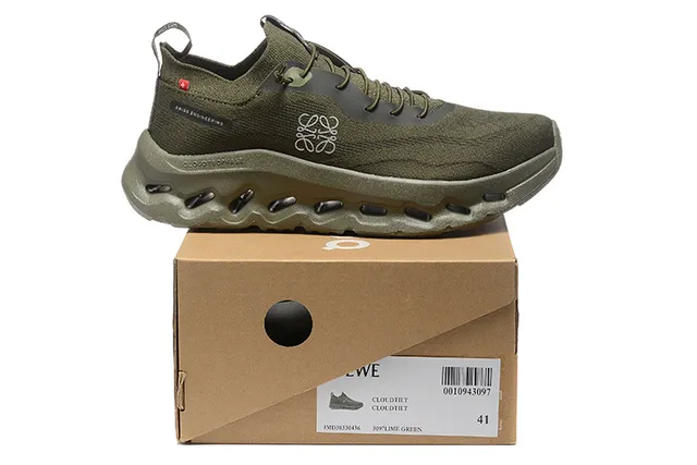 On Cloudmonster Vert Olive Chaussures de running 2