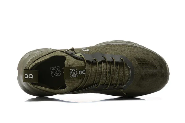 On Cloudmonster Vert Olive Chaussures de running 3