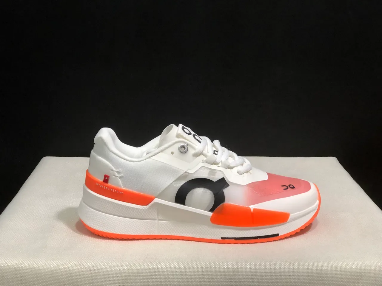 On THE ROGER Pro2 White Flame Lifestyle Sneakers 8