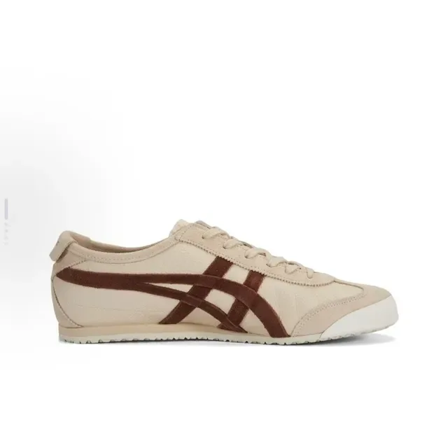 Onitsuka Tiger Mexico 66 Beige and Brown Lifestyle Sneakers 2