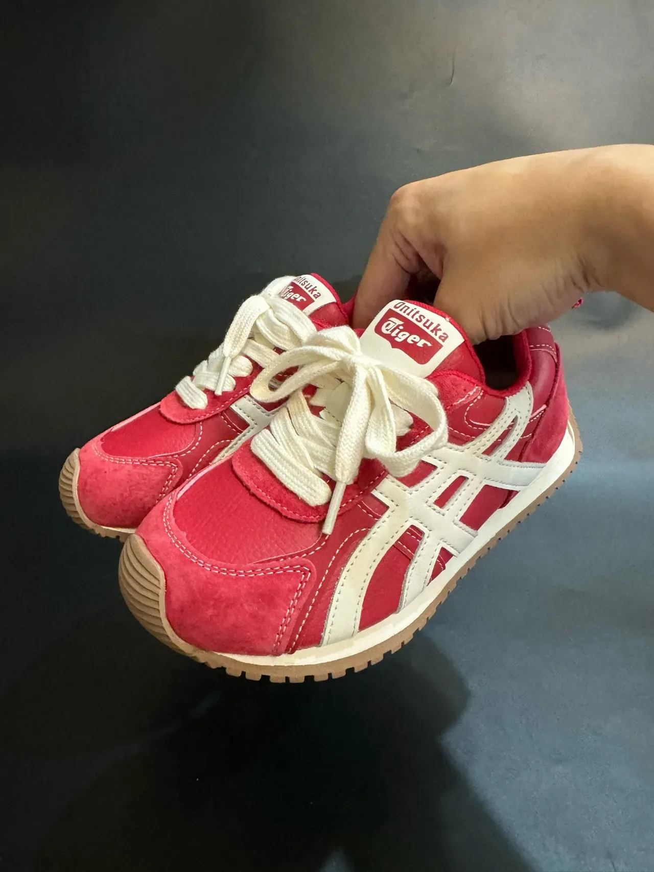 Onitsuka Tiger Mexico 66 Beige Brown Gum Lifestyle Sneakers 16
