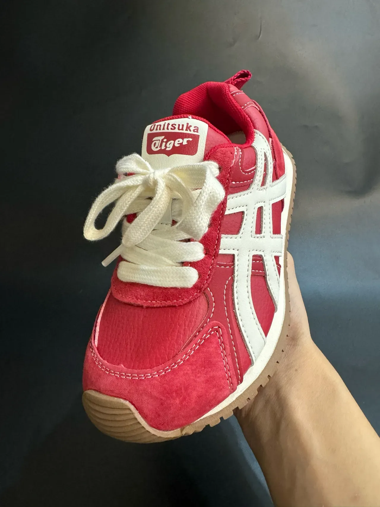 Onitsuka Tiger Mexico 66 Beige Brown Gum Lifestyle Sneakers 18