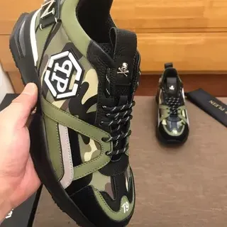 Philipp Plein Camouflage-Print Chunky Sneaker