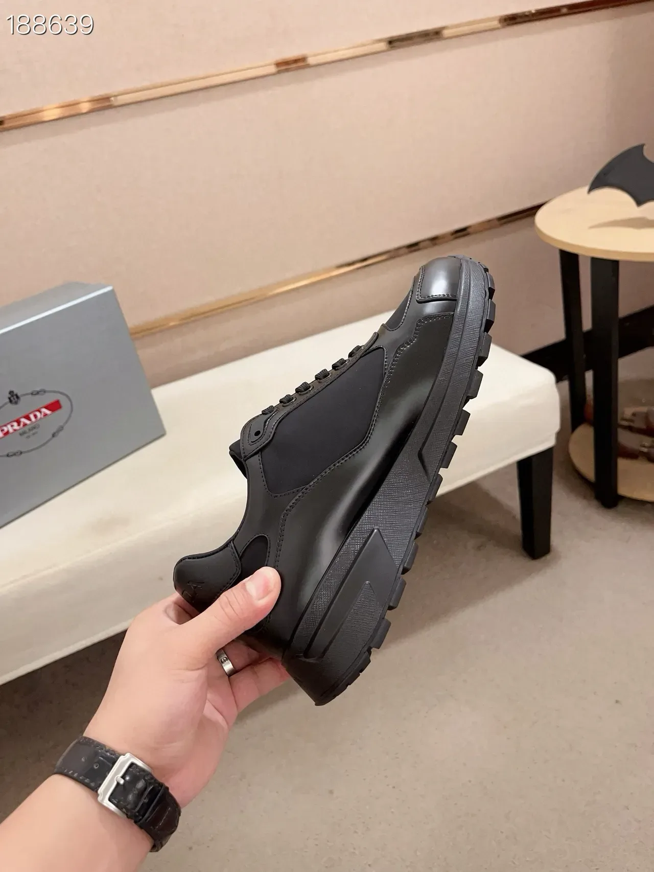Prada Cloudbust Black Lifestyle Sneakers 6