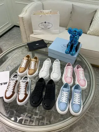 Prada Cloudbust Light Blue Platform Lifestyle Sneakers 2