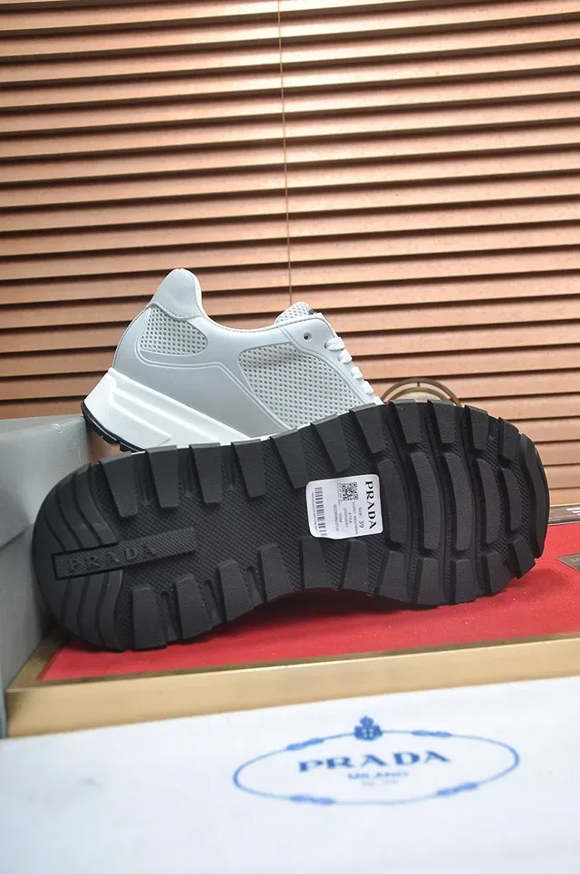 Prada Cloudbust Light Gray Lifestyle Sneakers 7