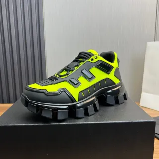 Prada Cloudbust Thunder Neon Lime Green zapatillas gruesas