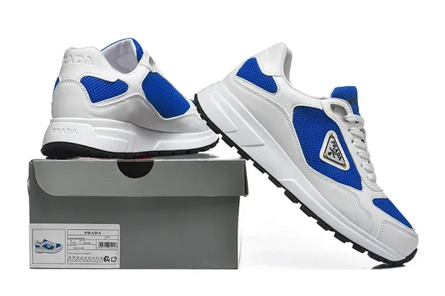 Prada Cloudbust White and Gum Lifestyle Sneakers 7