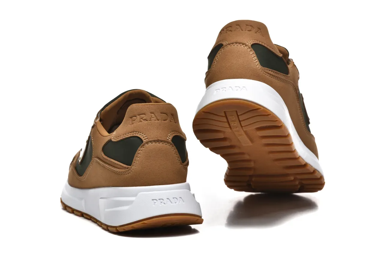 Prada Cloudbust White and Gum Lifestyle Sneakers 14