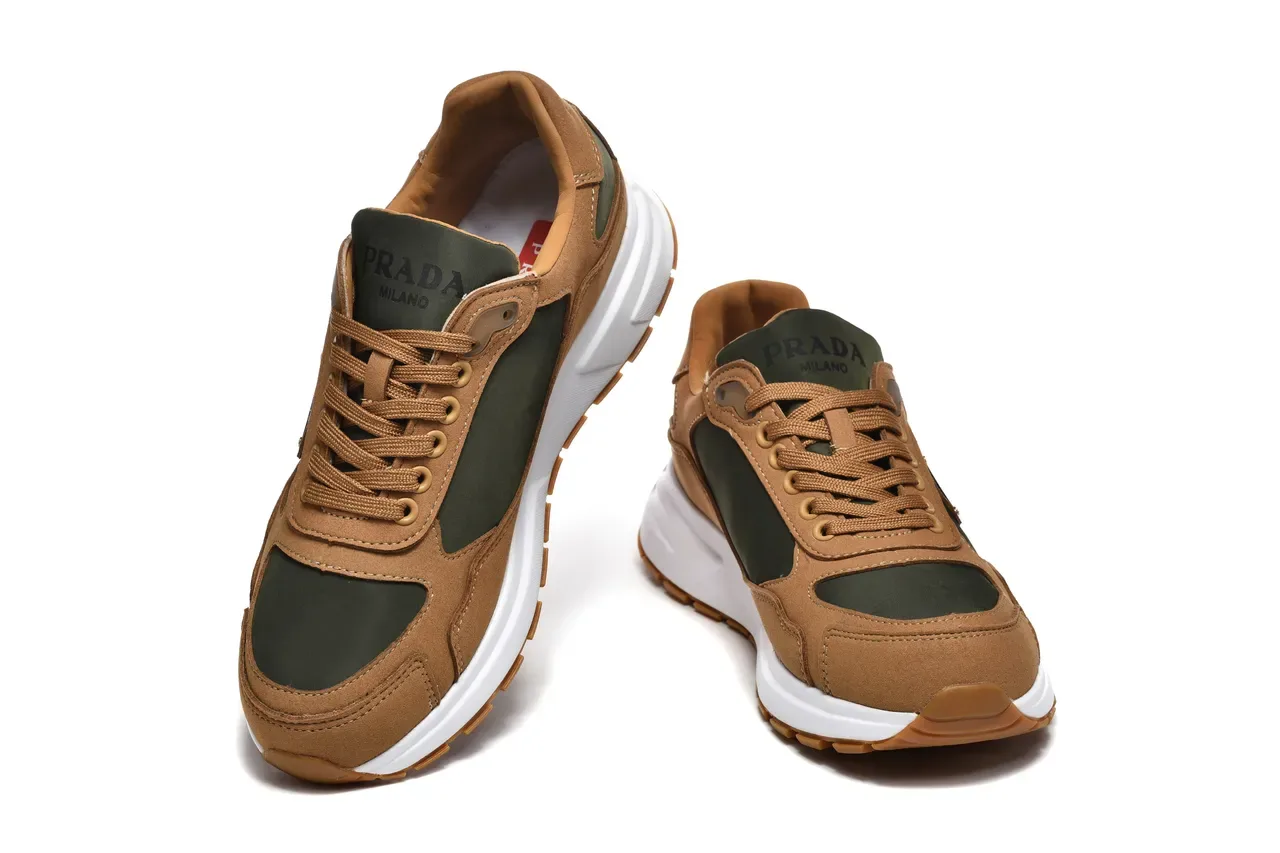 Prada Cloudbust White and Gum Lifestyle Sneakers 15