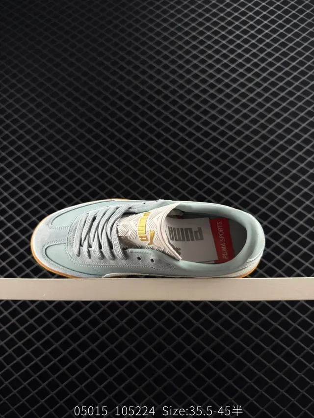 Puma Club II Era Tênis Lifestyle Azul Claro e Branco 7