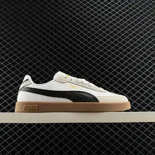 Puma Club II Era White Black Gum Lifestyle Sneakers