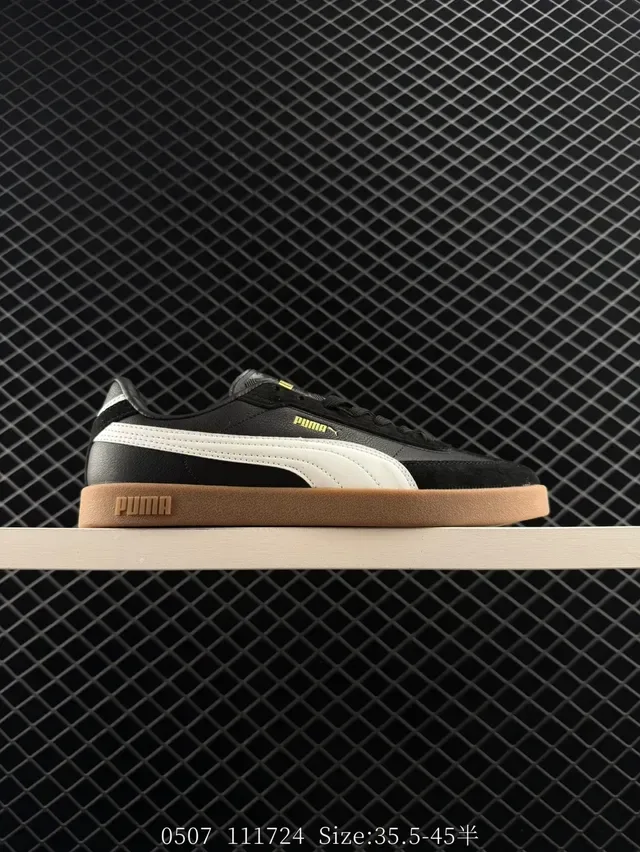Puma Club II Era White Black Gum baskets lifestyle 5