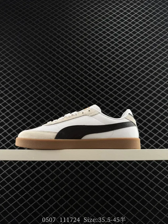 Puma Club II Era White Black Gum baskets lifestyle 6