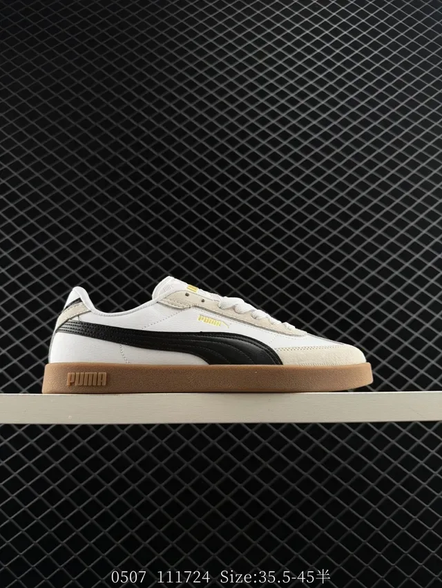 Puma Club II Era White Black Gum baskets lifestyle 7