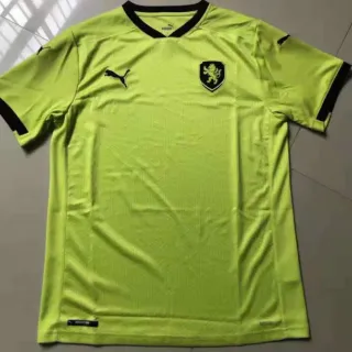 Puma Czech Republic National Team Lime Green Performance Jersey