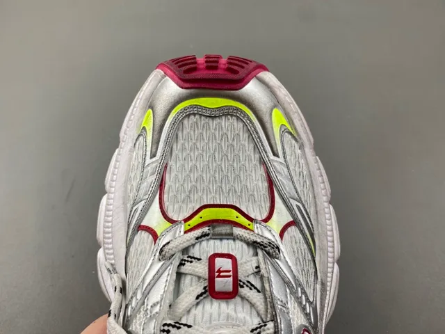 Puma RS-X Blanc Rouge Semelle Maille et Recouvrement Synthétique Chaussures Chunky 5