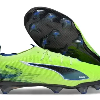 Puma Ultra Carbon Neon Lime Green Firm-Ground Soccer Shoes