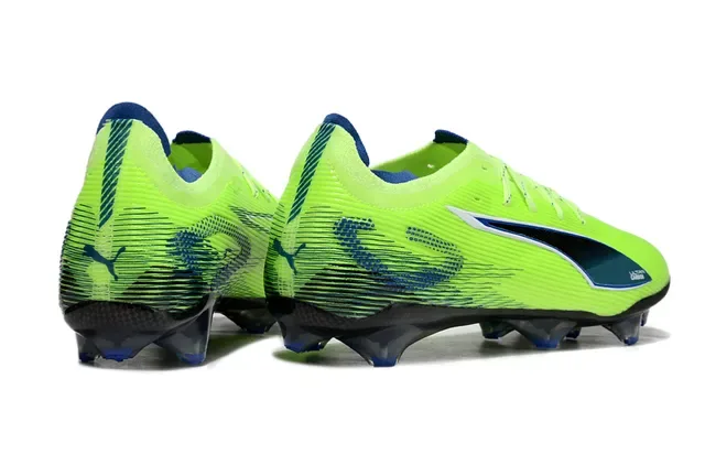 Puma Ultra Carbon Neon Lime Green Firm-Ground Soccer Shoes 5