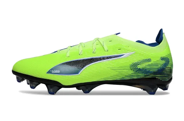 Puma Ultra Carbon Neon Lime Green Firm-Ground Soccer Shoes 7
