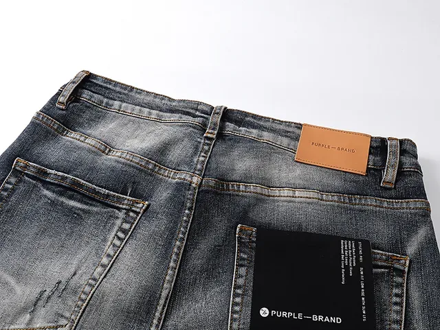 Purple Brand Flared Distressed Wash Jeans 5