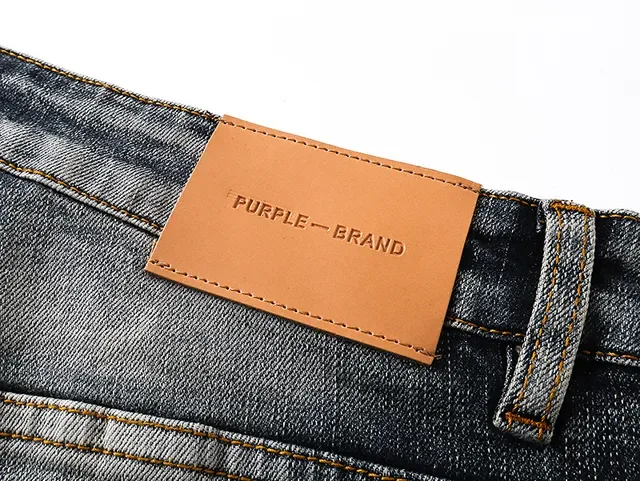 Purple Brand Flared Distressed Wash Jeans 12