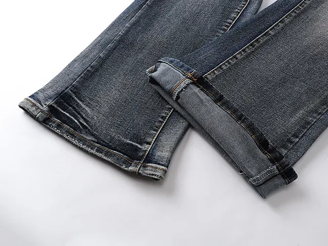 Purple Brand Flared Distressed Wash Jeans 13