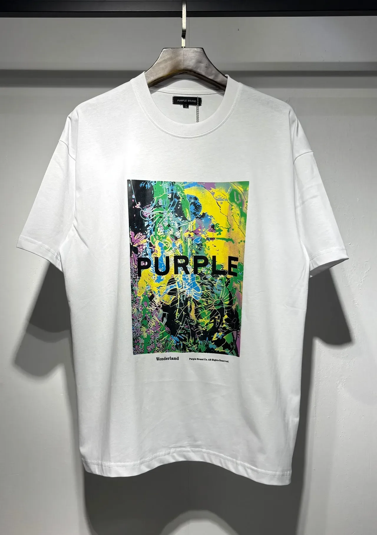 Purple Brand ग्राफिक प्रिंट ओवरसाइज़्ड टी-शर्ट 4